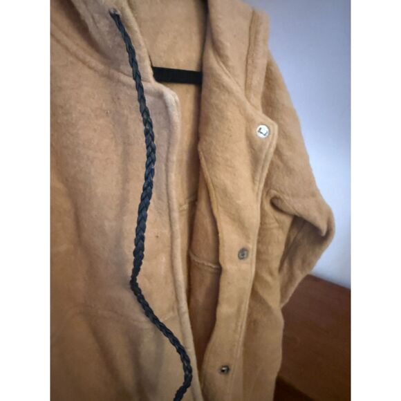 Fjall M coat wool hooded camel - Picture 2 of 8